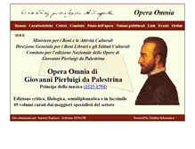 Tablet Screenshot of palestrina-operaomnia.info